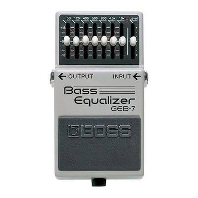 BOSS GEB-7 Seven-Band Graphic Bass Equalizer Guitar Pedal