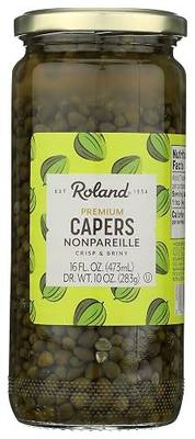 Roland Foods Nonpareille Capers, 16 Ounce Jar, Pack of 1