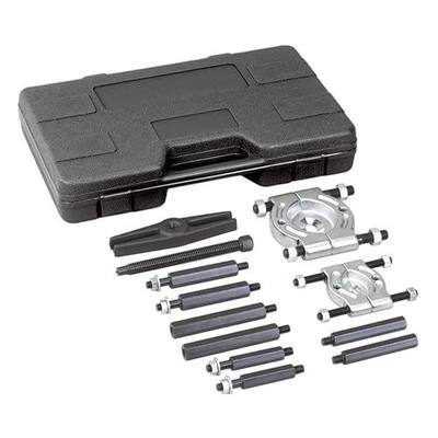 OTC 4518 5-Ton Bar-Type Puller and Bearing Separator Set with Storage Case | Includes 2" and 3" Bearing Splitters, Four Sets of Hex Push-Puller Legs, Bar-Type Puller Head with 9/16" Forcing Screw