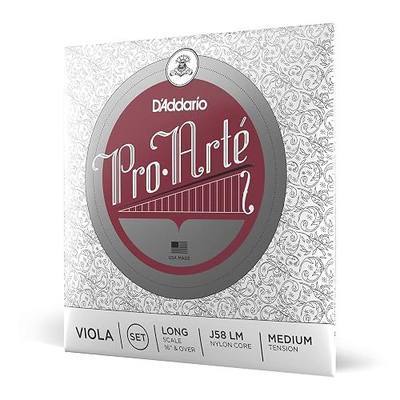 D'Addario Pro-Arte Viola String Set, Long Scale, Medium Tension