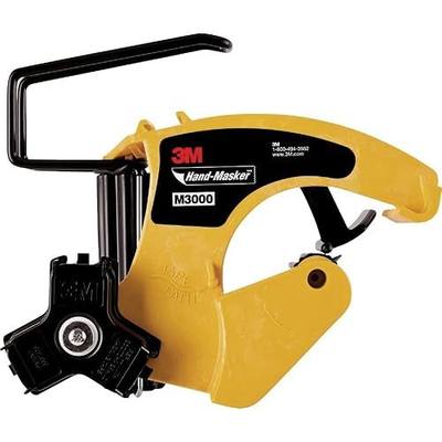 3M Hand Masker M3000 Tape Dispenser, Film & Tape, Applies Painter's Tape to Masking Film or Paper in One Continuous Application, Compact & Lightweight Design, Saves Time When Preparing For Painting