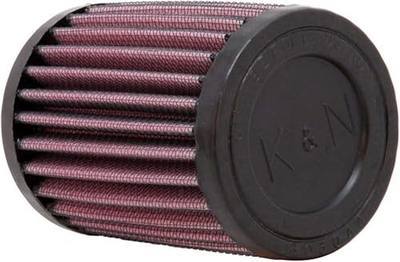 K&N High-Flow Original Lifetime Universal Clamp-On Air Filter: High Performance, Premium, Washable: Flange Diameter: 1.5 In, Filter Height: 4 In, Flange Length: 0.625 In, Shape: Round, RU-0160