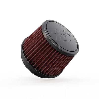 K&N High-Flow Original Lifetime Universal Clamp-On Air Filter: High Performance, Premium, Washable: Flange Diameter: 4 In, Filter Height: 3.5 In, Flange Length: 0.625 In, Shape: Round Tapered, RU-2510