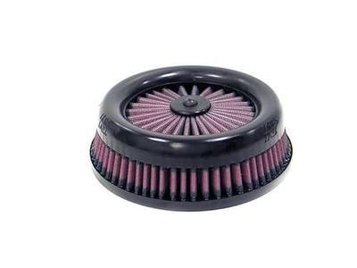 K&N High-Flow Original Lifetime Universal X-Stream Clamp-On Air Filter: Performance, Premium: Flange Diameter: 3.8125 In, Filter Height: 2.125 In, Flange Length: 0.75 In, Shape: Round, RX-4130-1