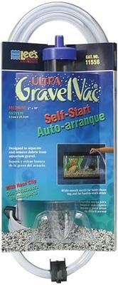 Lee's Ultra GravelVac, Self-Start with Nozzle & Hose Clip - 10" Medium