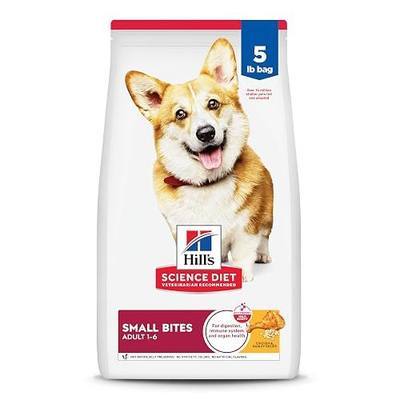 Hill's Science Diet Adult 1-6 Small Bites Dry Dog Food | #1 Veterinarian Recommended, Chicken & Barley, 5 lb. Bag
