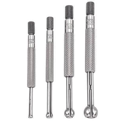 Starrett Small Hole Gage Set, .125-.500" Range, 2-7/8-3-1/2" L, 4-Pack | With Smooth, Sensitive Adjustments, Includes 829A/B/C/D with Case, S829EZ