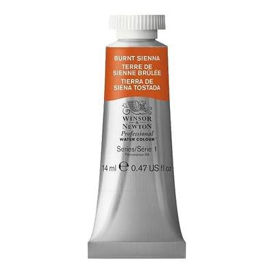 Winsor & Newton Professional Watercolor, 14ml (0.47-oz) Tube, Burnt Sienna