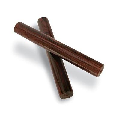 Latin Percussion LP261 Grenadilla Wood Clave, Natural