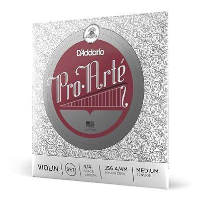 D'Addario J56 4/4M Pro-Arte Nylon violin Strings, Medium