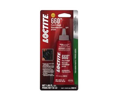 LOCTITE 660 Automotive Press Fit Repair – High Strength, Quick Cure, for Worn Parts, Prevents Loosening and Leakage - 50 ml, 1 Pack