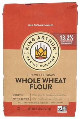 King Arthur, Whole Wheat Traditional Flour, 5 lb