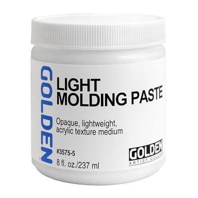 Golden Artist Colors - Light Molding Paste - 8 oz Jar