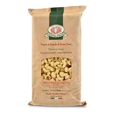 Rustichella d'Abruzzo Torchio Pasta - Unique Bell-Shaped Pasta, Ideal for Ragù & Puttanesca Sauces - 500g Tray - Authentic Italian Durum Wheat, Catches Sauce Beautifully for Rich Flavor in Every Bite