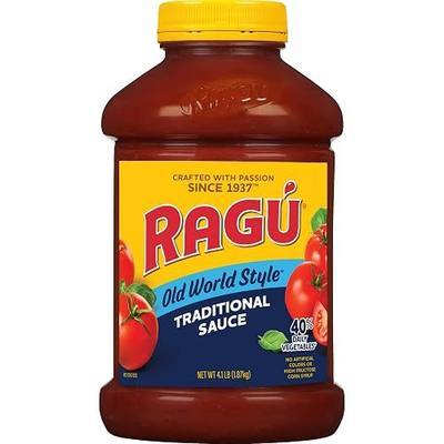 RAGÚ Old World Style Traditional Sauce, Perfect for Italian Style Meals at Home, 66 oz