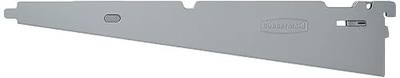 Rubbermaid Garage FastTrack Bracket 16" Deep Shelf Bracket with Speed Clips Satin Nickel Wall Mounted Storage System for Home/Garage/Tool Organization