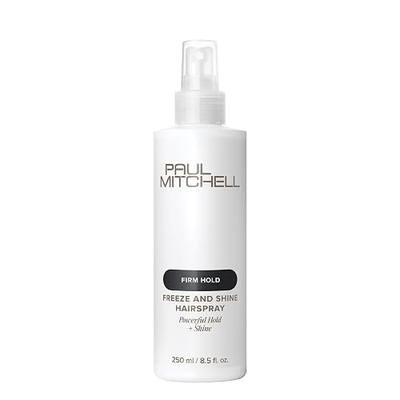 Paul Mitchell Freeze and Shine Super Hairspray, Maximum Hold, Shiny Finish Hairspray, For Coarse Hair