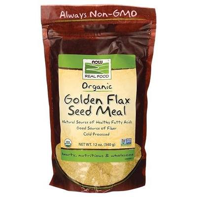Golden Flax Seed Meal Organic Non-GE 12 Ounces