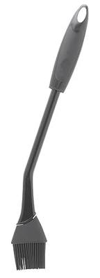HIC Harold Import Co. 60500 Elizabeth Karmel’s Super Silicone BBQ Grill Basting Brush with Long Angled Handle and Removable Heads, 15-Inches