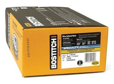 Bostitch 2-in X 0.092 Galvanized Ring Shank 15 Coil Siding Nail