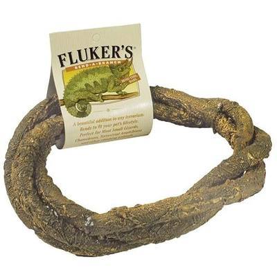 Fluker's Small Animal Bend-A-Branch Pet Habitat Decor, Medium, brown