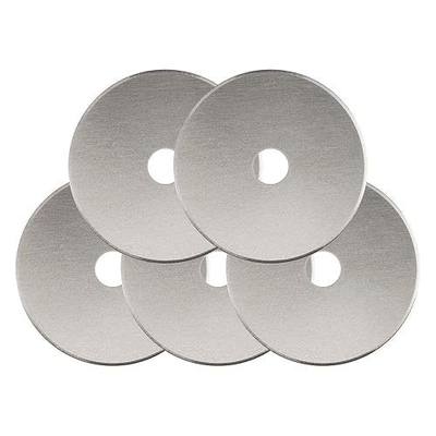 Fiskars Rotary Cutter 45mm Replacement Blades - 5-Pack - 45mm Stainless Steel Rotary Cutter Blade - Craft Supplies