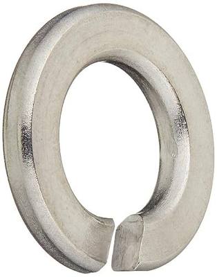 Hillman 100 Pcs 18-8 Stainless Steel Split Lock Washers (3/8") | Corrosion-Resistant Lock Washers for Bolts, Nuts & Screws | Vibration-Resistant Fastening Hardware for Outdoor, Marine & Construction