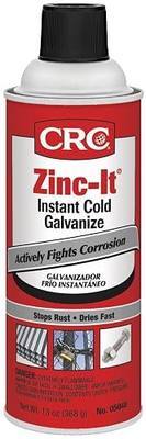 CRC 05048 Zinc-It Instant Cold Galvanize - 13 Wt Oz,Gray