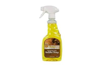 Fiebing's Liquid Glycerine Saddle Soap 16oz - cleaner & conditioner for use on Saddles, Upholstery, Leather Purses, Handbags, Shoes, Boots & Accessories - Safe On All Colors
