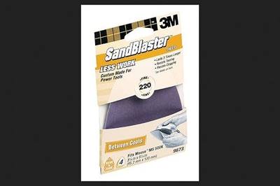 3M 9673 SandBlaster 220 Grit Sanding Sheet For Mouse Sander