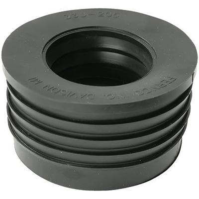 FERNCO P33U-205 Bushing, 3" x 2", Black