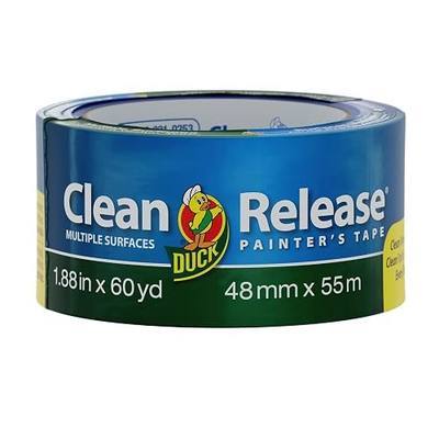 Duck Clean Release Blue Painters Tape, Masking Tape For Paint Projects, 2 in (1.88 in x 60 yd) Single Roll, 240195