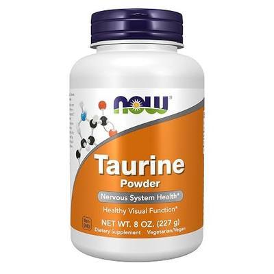NOW Foods Supplements, Taurine Pure Powder, Nervous System Health*, Amino Acid, 8-Ounce