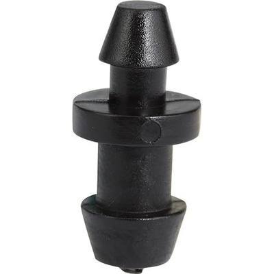 Raindrip 646050B Goof Plugs for Drip Irrigation Supply Tubing, Plug Unneeded Holes in Tubing, Plastic, 50-Pack, Black
