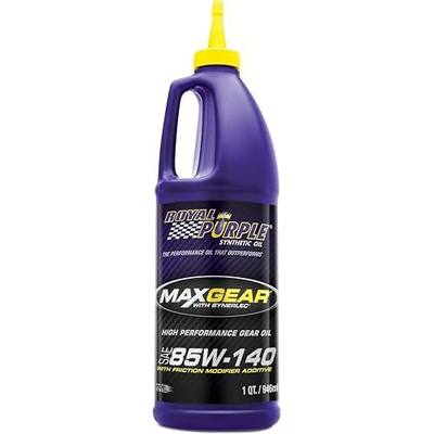Royal Purple 01303 Max Gear 85W-140 High Performance Synthetic Automotive Gear Oil - 1 qt.