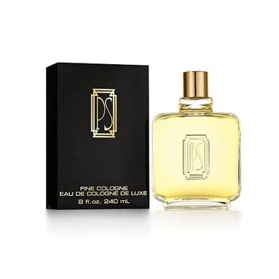 Paul Sebastian Eau de Cologne De Luxe for Men, 8 fl oz | Men's fine cologne with notes of lavender, sage, jasmine, rose, amber, and musk.