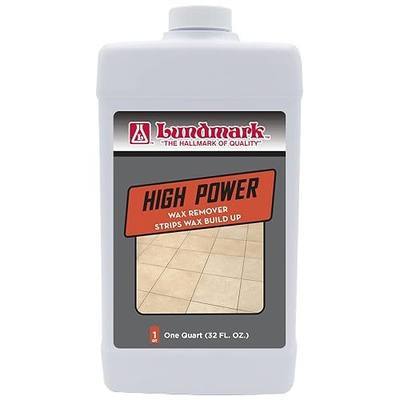 Lundmark High Power Wax Remover, Commercial Strength Floor Wax Stripper, 32-Ounce, 3204F32-6, Clear (LUN-3204F32-6)