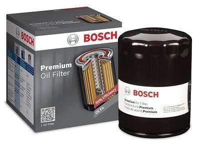 Bosch Automotive 3300 Premium Oil Filter With FILTECH Filtration Technology - Compatible With Select Chevrolet, Ford, Honda, Infiniti, Kia, Mazda, Mercury, MG, Nissan + More | Compatible with Select Chevrolet, Ford, Honda, Infiniti, Kia, Mazda, Mercury, MG, Nissan + More