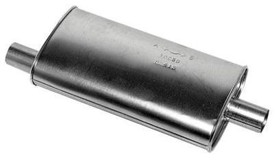 Walker SoundFX 18230 Direct Fit Exhaust Muffler 2.25" Inlet (ID) 2.25" Outlet (ID) for Jeep Grand Cherokee