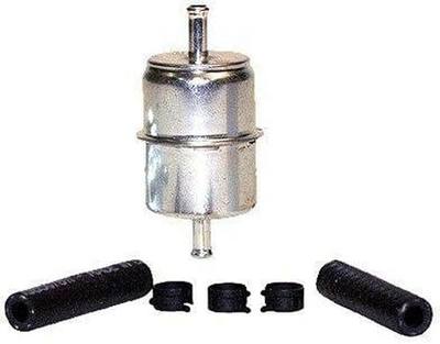 WIX 33032 In-Line Fuel Filter Replacement Compatible with ABG Construction Equipment, Ford Festiva (88-91), Various Early Model Import and Domestic - 5/16" Inlet and Outlet, Gasoline Only (20 Micron)