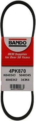 Bando USA 4PK870 OEM Quality Serpentine Belt