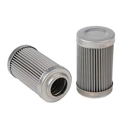Aeromotive 100 Micron Replacement Fuel Filter Element - Stainless - 12604 | Steel Mesh, Fits 2" OD ORB-10 Inline Filter Housings, Gas & Diesel Compatible