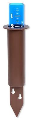 World's Coolest Rain Gauge, Mount, Plastic, Measure, Monitor, Conserve, Precipitation, Easy to Read, Deck, Patio, Garden, Lawn, Made in The USA