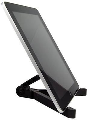ARKON Mounts Portable Tablet Stand | Adjustable Viewing Angle | For Phones and Tablets | Fits Apple iPad, iPhone, Samsung Galaxy, Note, Switch, and more