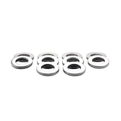 McGard 78713 Stainless Steel Cragar Center Hole Mag Washer - Pack of 10,Silver
