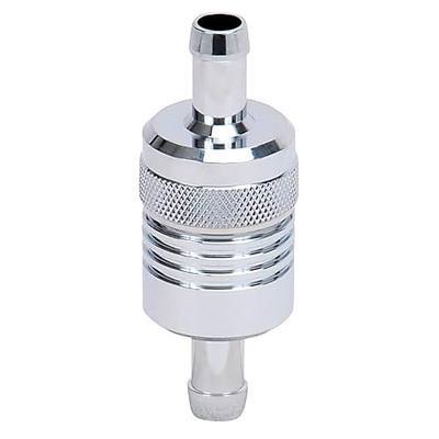 Edelbrock Russell 645120 Chrome Aluminum Street Fuel Filter