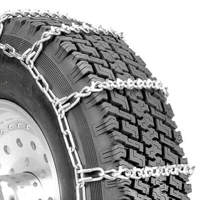 SCC QG2828 Quik Grip V-Bar Light Truck LRS Tire Traction Chain - Set of 2