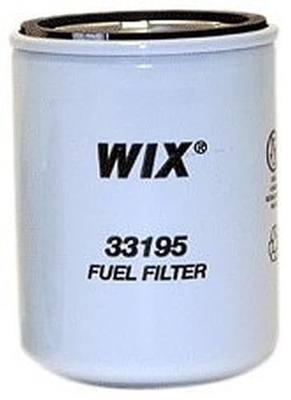 WIX 33195 Fuel Filter Replacement Compatible with Bobcat, Bomag, Ditchwitch, Deutz engines, Ford Trucks (10 Micron)