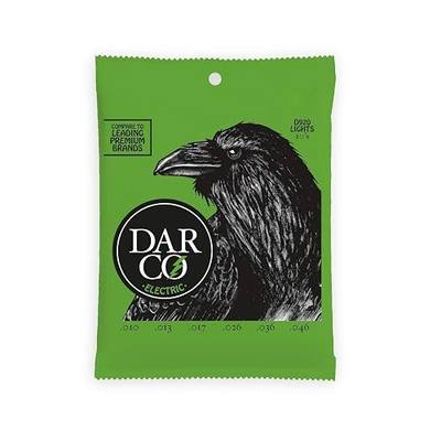 Darco® Electric Guitar Strings – Nickel, Light Gauge | Durable, High-Performance Strings at an Affordable Price | Bright Tone with Smooth Feel