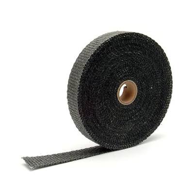 Design Engineering Black 1" x 50' Glass Fiber Exhaust Heat Wrap - Heat Wrap